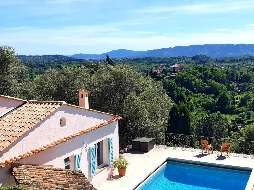 Apartment Picasso In Large Park With Heated Pool Chateauneuf-Grasse Exterior photo
