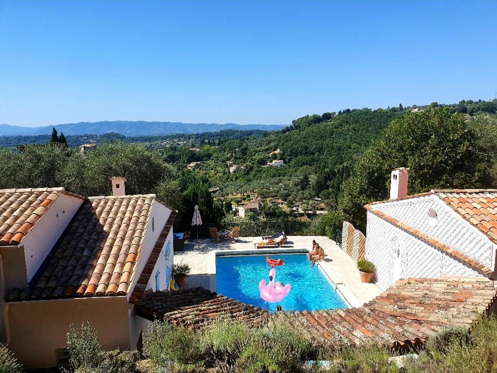 Apartment Picasso In Large Park With Heated Pool Chateauneuf-Grasse Exterior photo
